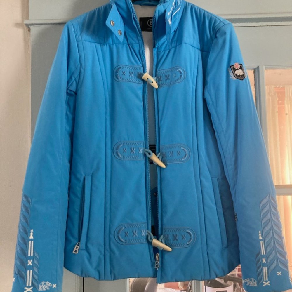 Bogner Womens small ski jacket with Applique